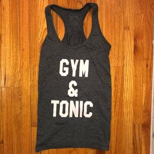 Gym & tonic racerback tank
